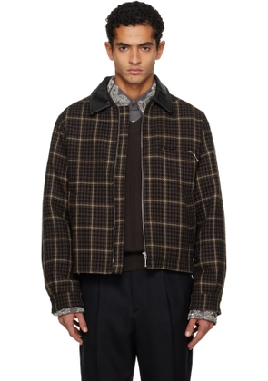 Ernest W. Baker Brown Utility Jacket