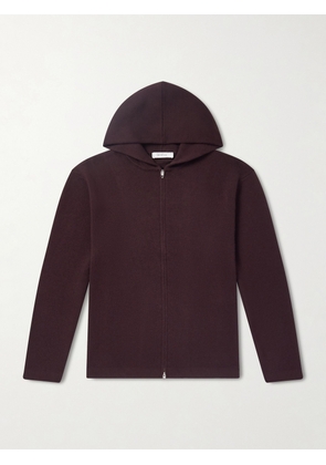 UMIT BENAN - Sunset Cashmere and Silk-Blend Zip-Up Hoodie - Men - Brown - M