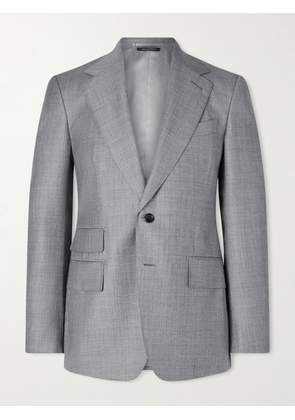 TOM FORD - Shelton Super 110s Wool Blazer - Men - Gray - IT 46