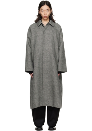 SAGE NATION Black & White Takeshi Coat