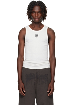 VETEMENTS Off-White Eagle Tank Top