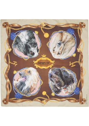 OPEN YY Multicolor 'International Pet Club' Scarf