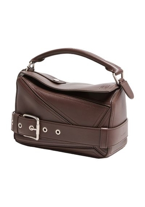 Small Puzzle Biker bag in shiny calfskin