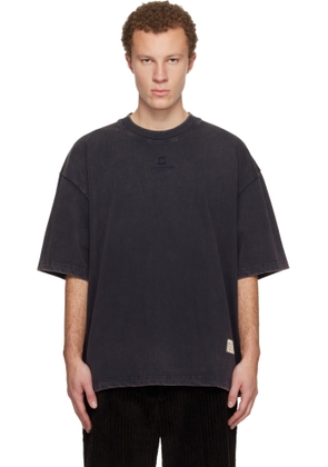 WOOYOUNGMI Navy Dyed Overfit T-shirt