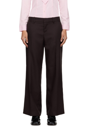 Sandy Liang Brown Grandpa Trousers