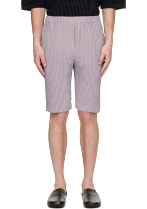 HOMME PLISSÉ ISSEY MIYAKE Purple Tailored Pleats 2 Shorts
