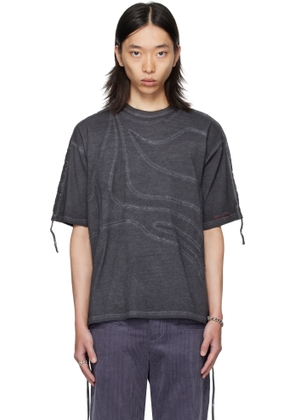 a. v. vattev SSENSE Exclusive Gray Oversized T-shirt