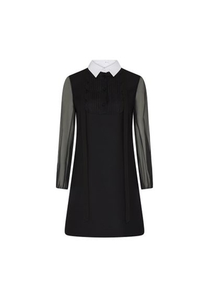 Couture crêpe dress