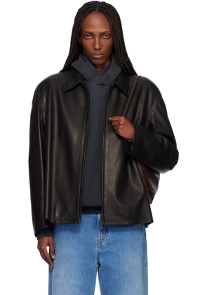 Fear of God Black Rider Leather Jacket