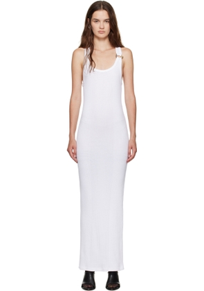 Jean Paul Gaultier White 'The Piercing' Maxi Dress