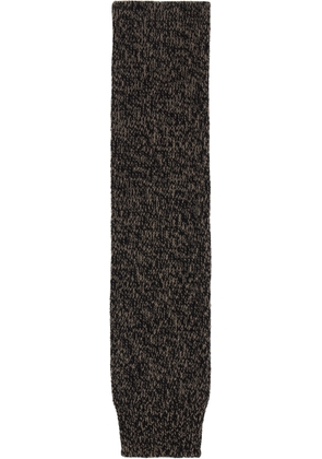 OUR LEGACY Brown & Black Sleeve Scarf