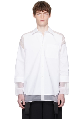 Jean Paul Gaultier White 'The Petit Grand' Shirt