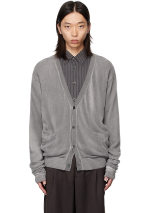 OUR LEGACY Gray Parallel Cardigan