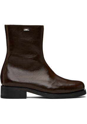 OUR LEGACY Brown Camion Boots