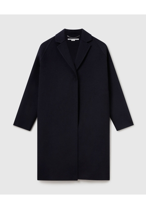 Stella McCartney - Tailored Wool Peacoat, Woman, Grau, Size: 46