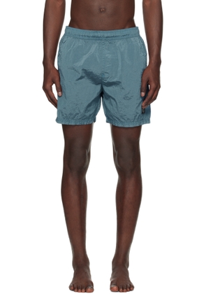 Stone Island Blue B100004 Nylon Metal Swim Shorts