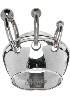 Jean Paul Gaultier 'The Silver-Tone Piercing' Ring