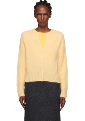 Nothing Written Yellow Alpaca Knit Cardigan