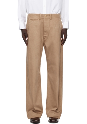 Taiga Takahashi Beige Lot. 202 Engineer Trousers