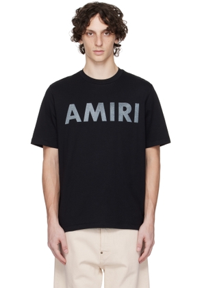AMIRI Black 'Amiri' Stencil T-shirt