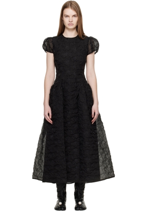 Cecilie Bahnsen Black CBcleopatra Midi Dress