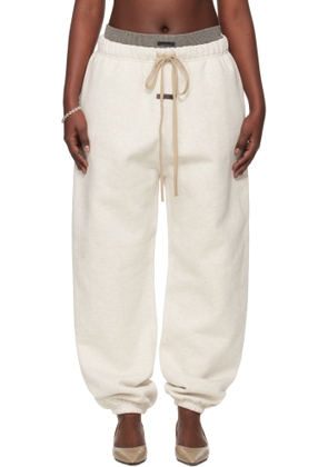 Fear of God ESSENTIALS Gray Holiday Classic Lounge Pants