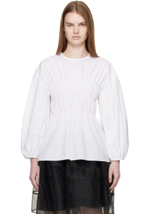 Cecilie Bahnsen White CBcamryn Blouse