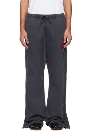 Fear of God ESSENTIALS Gray Holiday Heavy Fleece Tearaway Sweatpants