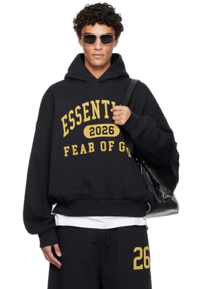 Fear of God ESSENTIALS Black Holiday Classic Hoodie