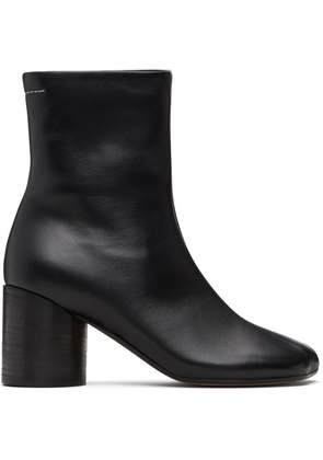 MM6 Maison Margiela Black Anatomic Ankle Boots