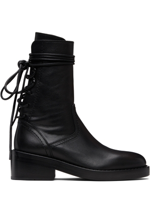 Ann Demeulemeester Black Henrica Boots