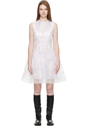 Cecilie Bahnsen White CBclaudie Minidress