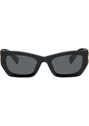 Miu Miu Eyewear Black Miu Glimpse Sunglasses