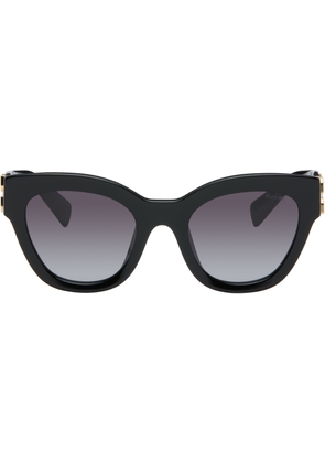 Miu Miu Eyewear Black Cat-Eye Gradient Sunglasses