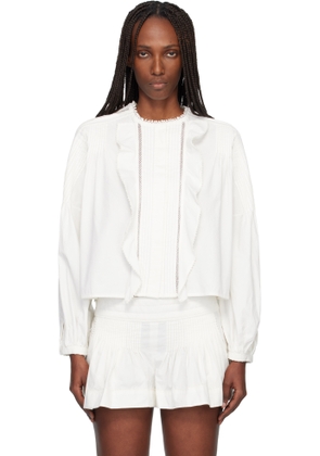 Isabel Marant White Cubraly Shirt