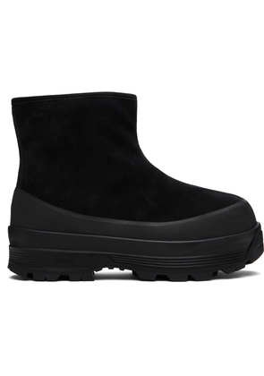 Diemme Black Badia Shearling Boots