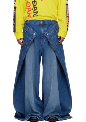 LU'U DAN Blue Maxi x Maxi x Maxi Jeans