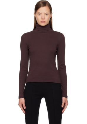 FLORE FLORE Brown Dinah Turtleneck
