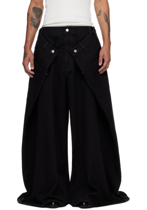 LU'U DAN Black Maxi x Maxi x Maxi Jeans