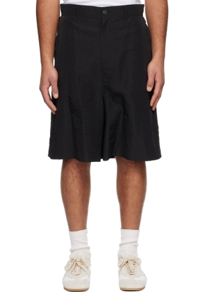 LE17SEPTEMBRE Black Adjustable Bermuda Shorts