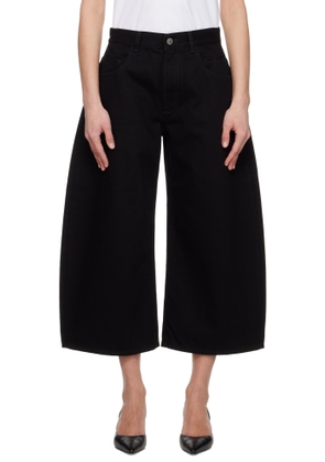 The Attico Black Long Jeans