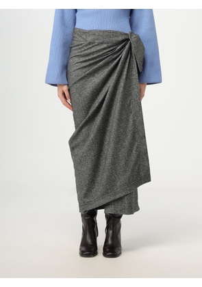 Skirt ERIKA CAVALLINI Woman color Grey