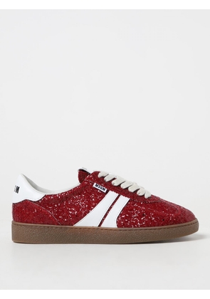 Msgm Retro sneakers in glittery fabric and synthetic leather