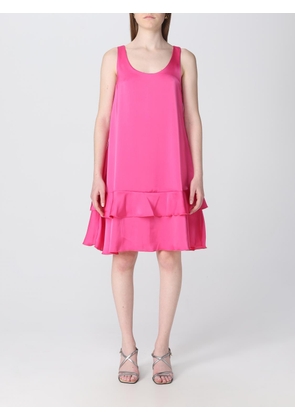 Dress LIU JO Woman color Fuchsia