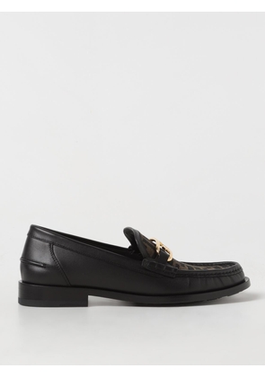 Loafers FENDI Men color Black