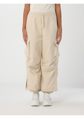 Pants DISCLAIMER Woman color Yellow Cream