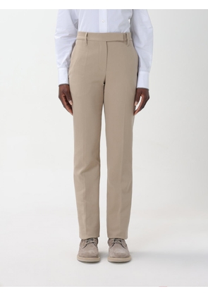 Pants BRUNELLO CUCINELLI Woman color Beige