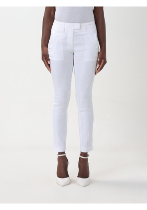 Pants DONDUP Woman color White