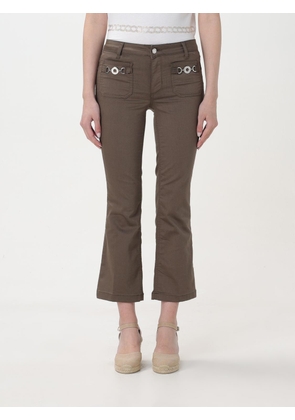 Pants LIU JO Woman color Olive