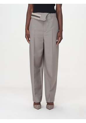 Pants FENDI Woman color Grey